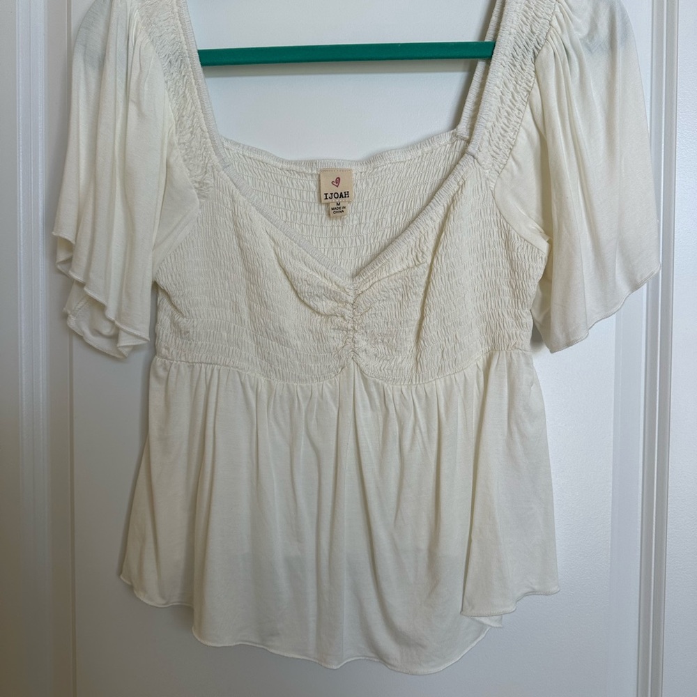 Women's Cream Top